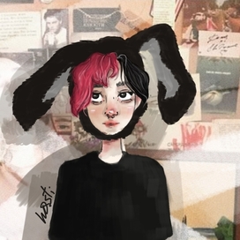 концепт-арт портрет