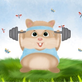 Хомяк "Пряник"