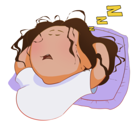 Стикер "Девочка"