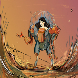 Девочка в скафандре