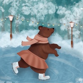 Плакат Зима