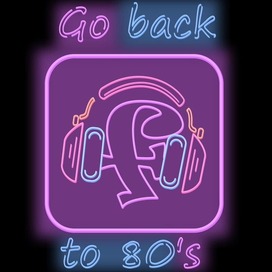 Неоновая Иконка Facebook