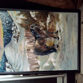 Деревенская лошадь