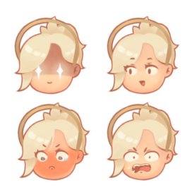 Mercy stickers