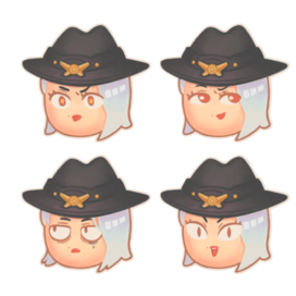 Ashe stickers