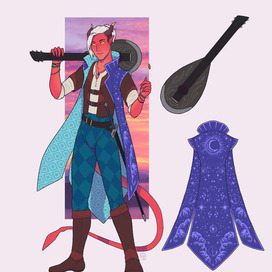 Тифлинг-бард