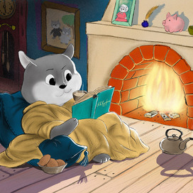 вечер у камина