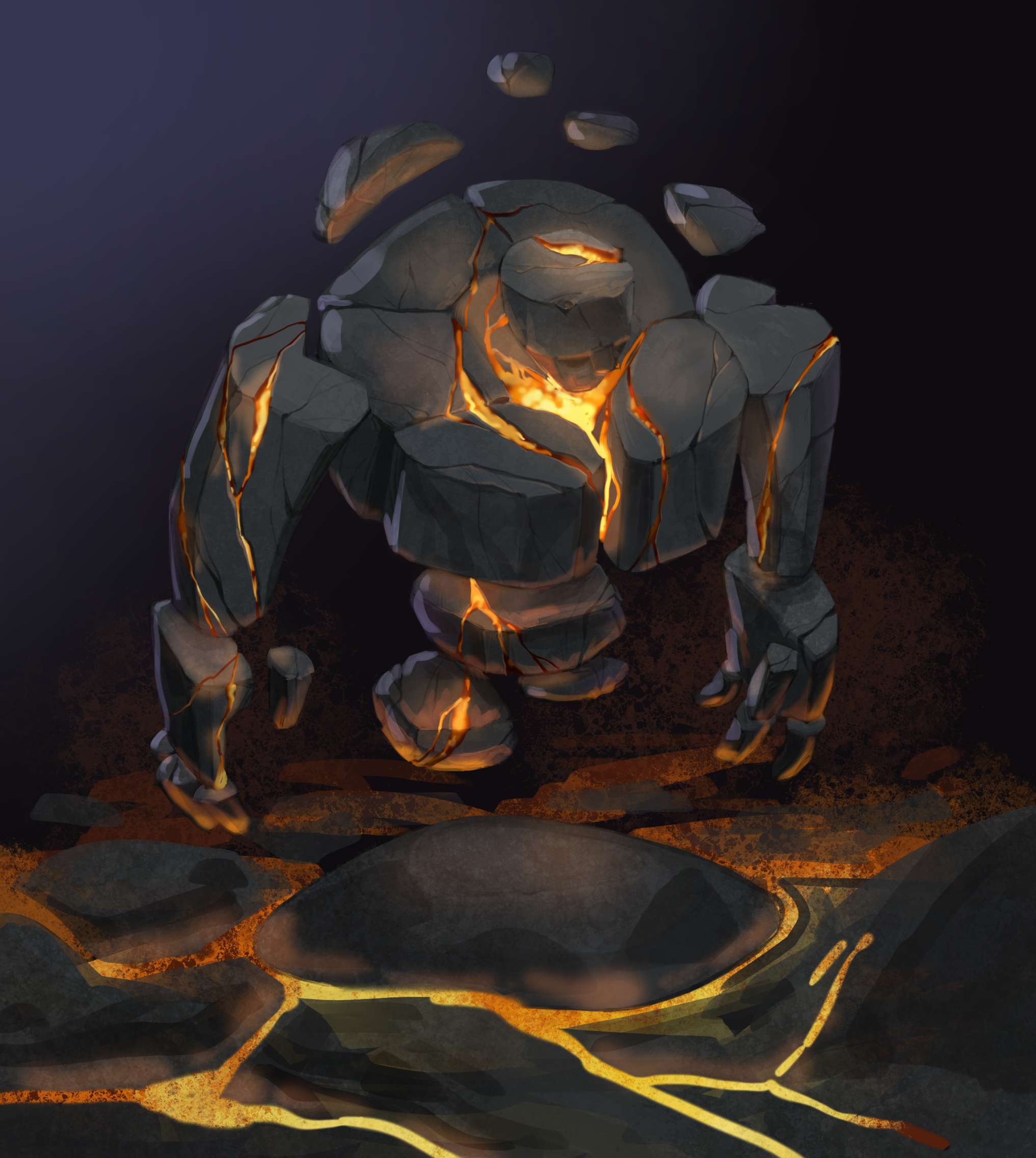 Лавовый элементаль