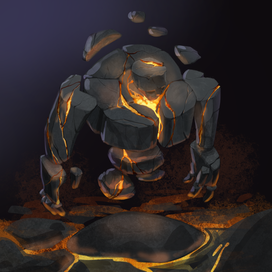 Лавовый элементаль