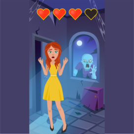 Девушка и зомби