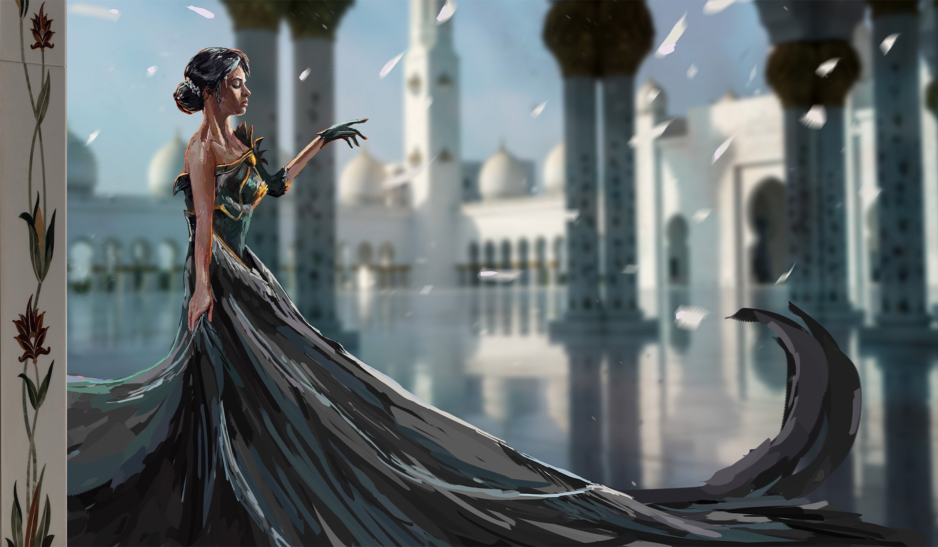 Принцесса в храме