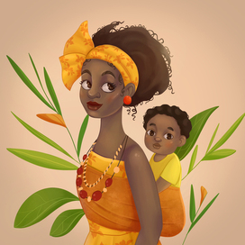 Африканская мама