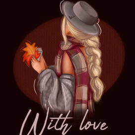 Девушка с кофе