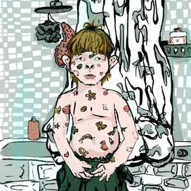 иллюстрация с историей