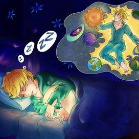 Спящий мальчик