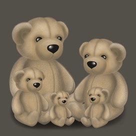 Медвежья семья