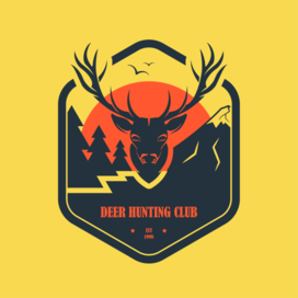 Hunting club logo