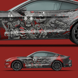 Проект для оклейки авто