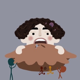 «пирог» иллюстрация