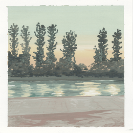 Закат в Аквитании