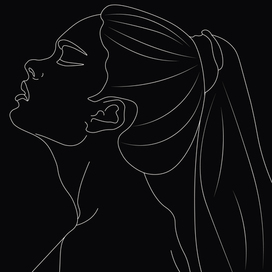 Постер девушки