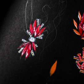 Набросок серег