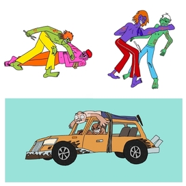 Мультипликационные рисунки