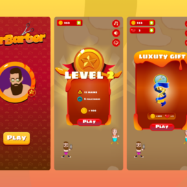 UI/UX design for mobile game
