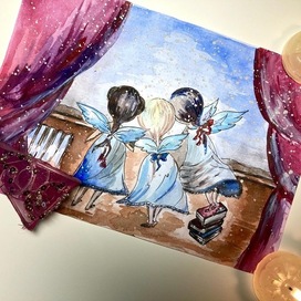 Рождественская открытка