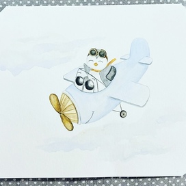 Нежная акварель 