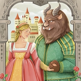 Иллюстрация к сказке Розочка Бажены Немцовой