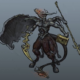 концепт-арт персонажа