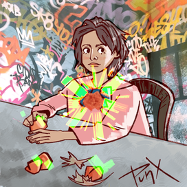 Девочка с персиками интерпретация 