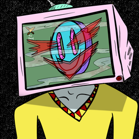 tv head.