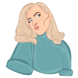 Стикер меня