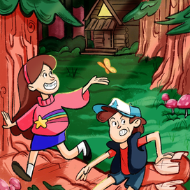 Гравити Фолз. Фан-арт