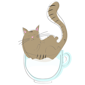 Latte Meowcchiato