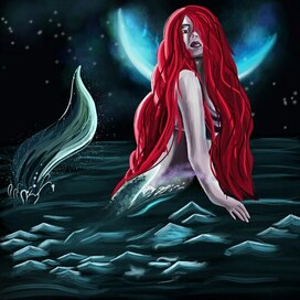 Дикий взгляд русалки