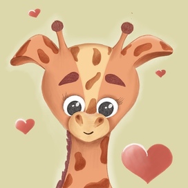 Cute giraffe 