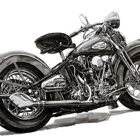мотоцикл Harley Davidson Knucklehead