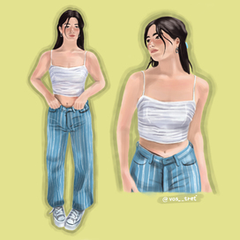 Портрет девушки