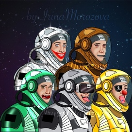 Space cosmonauts NFT