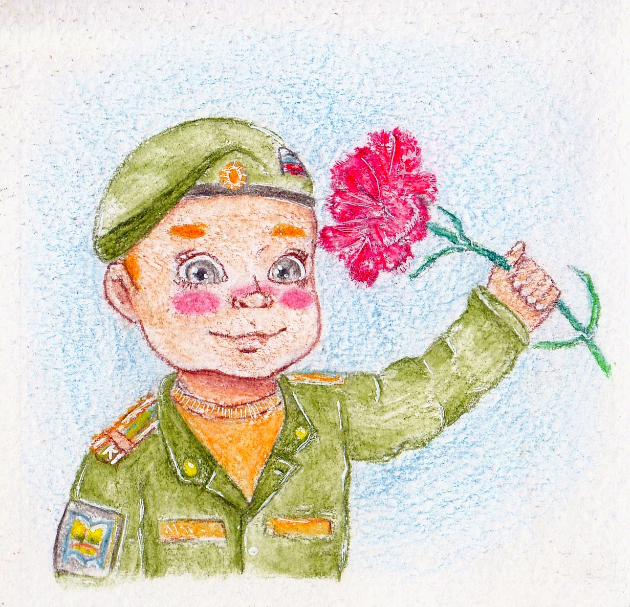 Открытка солдату легко. Дети в военной форме рисунок. Открытки солдататом. Рисунок солдату. Открытка солдату.