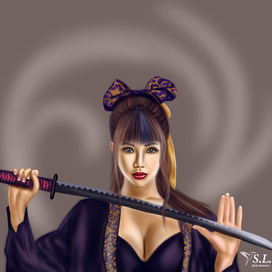 Девушка-самурай