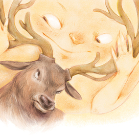 Иллюстрация для книги Елены Ульевой   "Полезные сказки для хорошего сна" 