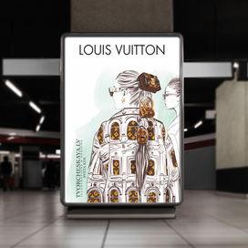 Louis Vuitton advertising campaign 