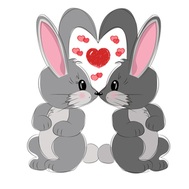 Bunnies love