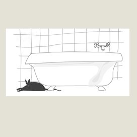 Крыса в ванной