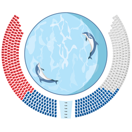 Схема дельфинария