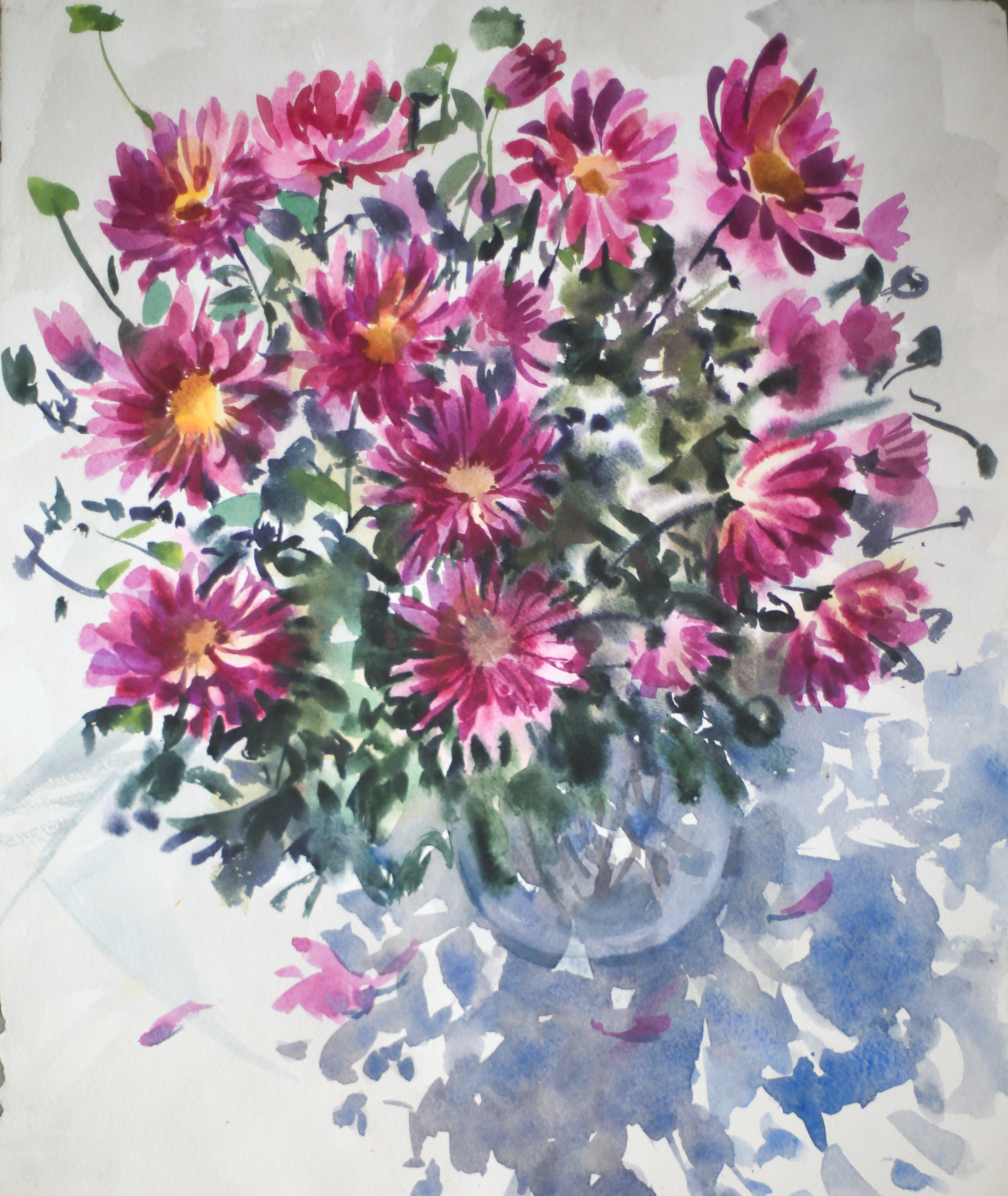 Букет из утреннего сада